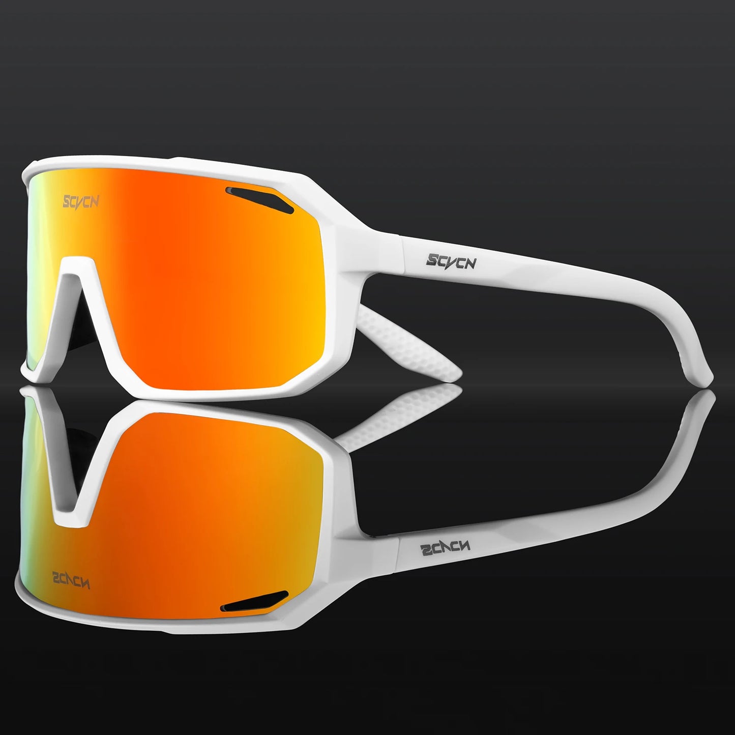 SCVCN Cycling Sunglasses for Men & Women – UV400 Sport Goggles with TR90 Frame, Lightweight Outdoor Running, Hiking & Driving Glasses