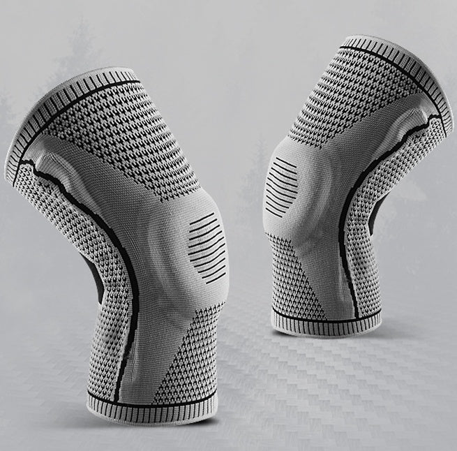 Knee Pads for Sport – Silicone Spring Patella Protector