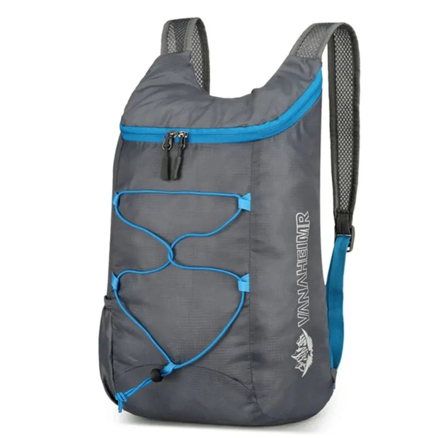 Compact Outdoor Folding Backpack | Multifunctional Outdoor Folding Backpack High Density Lightweight Waterproof Nylon Fabric Sports Bag for Camping Hiking Travel