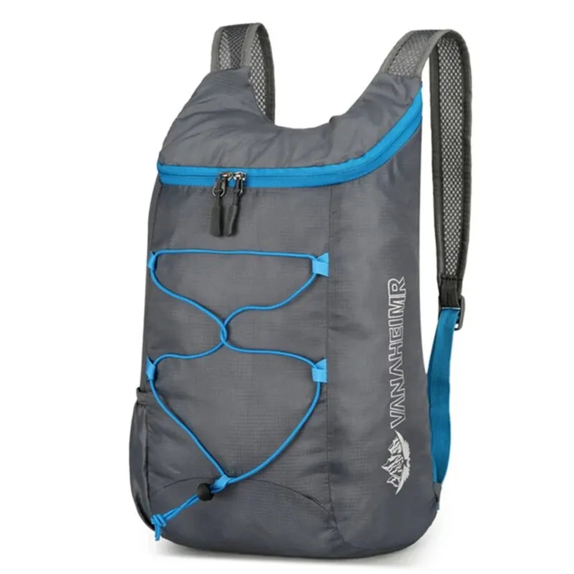 Compact Outdoor Folding Backpack | Multifunctional Outdoor Folding Backpack High Density Lightweight Waterproof Nylon Fabric Sports Bag for Camping Hiking Travel