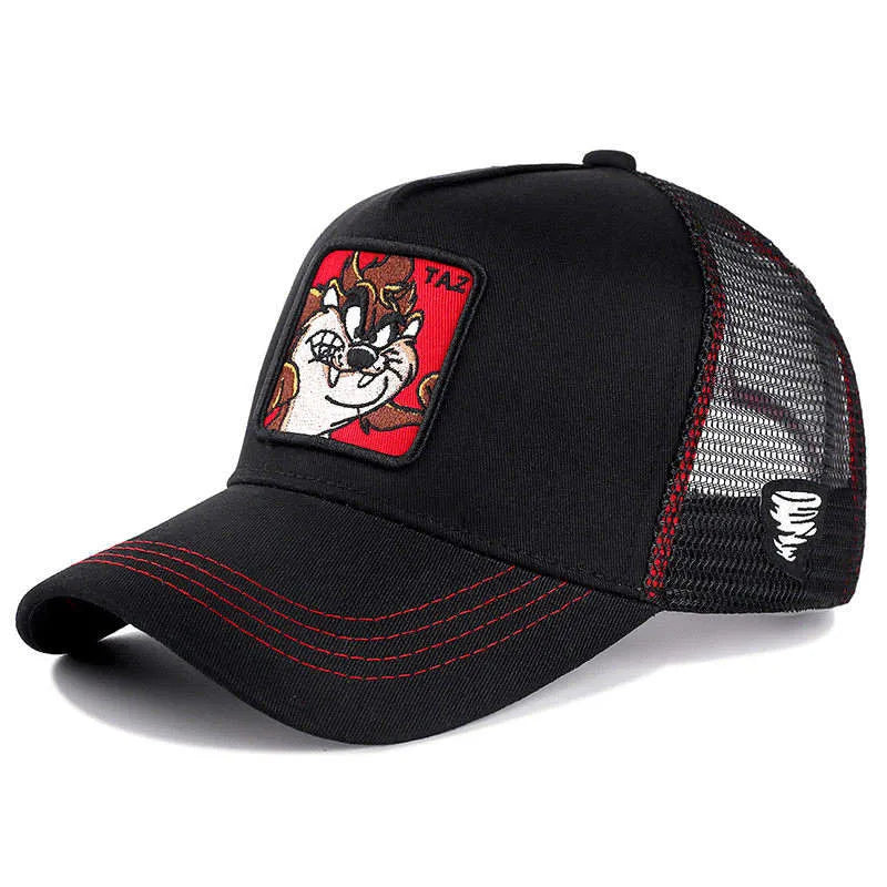 Hot Sale Unisex Anime Cartoon Patch Cap – Trendy Trucker Hat for Men & Women | High-Quality Baseball Style