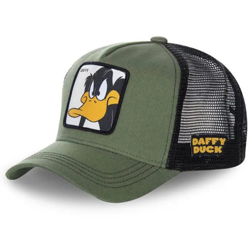 Hot Sale Unisex Anime Cartoon Patch Cap – Trendy Trucker Hat for Men & Women | High-Quality Baseball Style