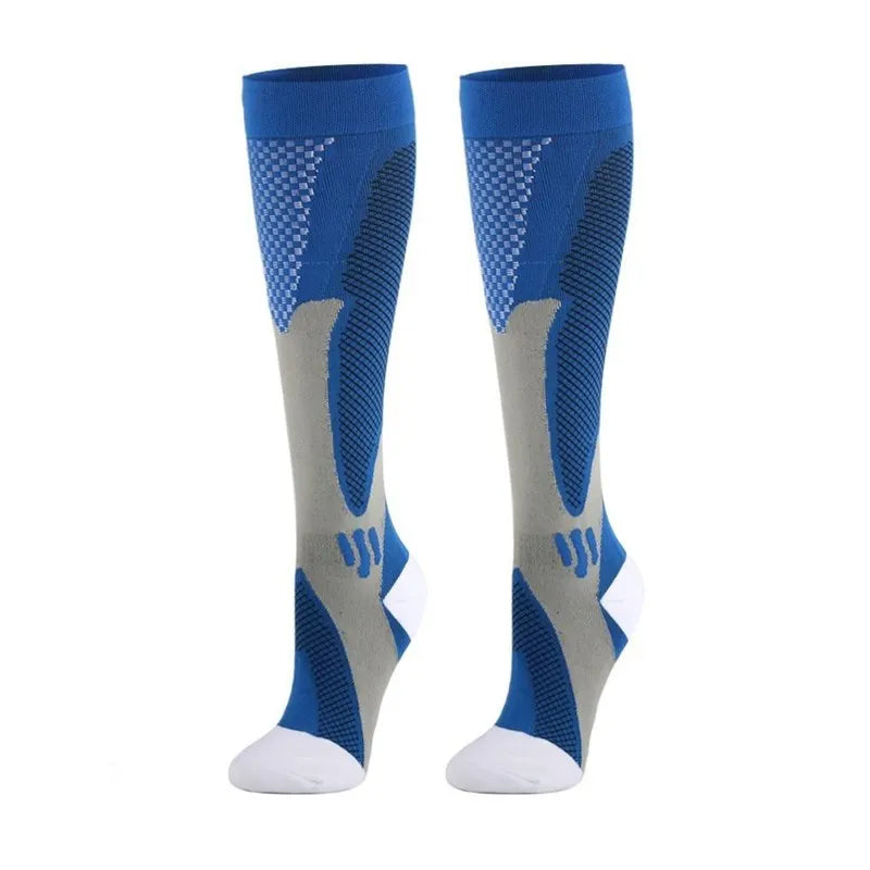 Sports compression socks, Adult running compression socks breathable quick dry, pain relief