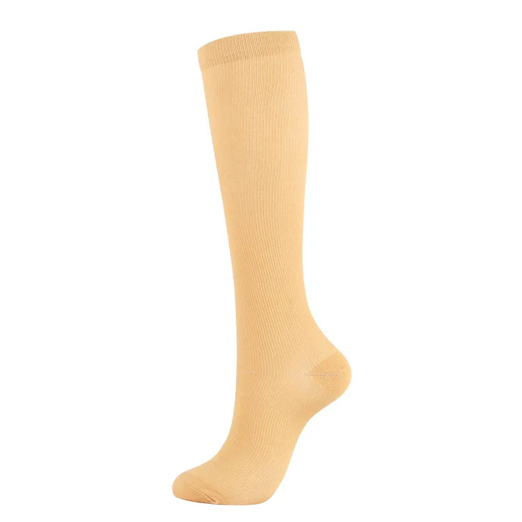 Sports compression socks, Adult running compression socks breathable quick dry, pain relief
