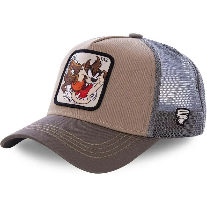 Hot Sale Unisex Anime Cartoon Patch Cap – Trendy Trucker Hat for Men & Women | High-Quality Baseball Style