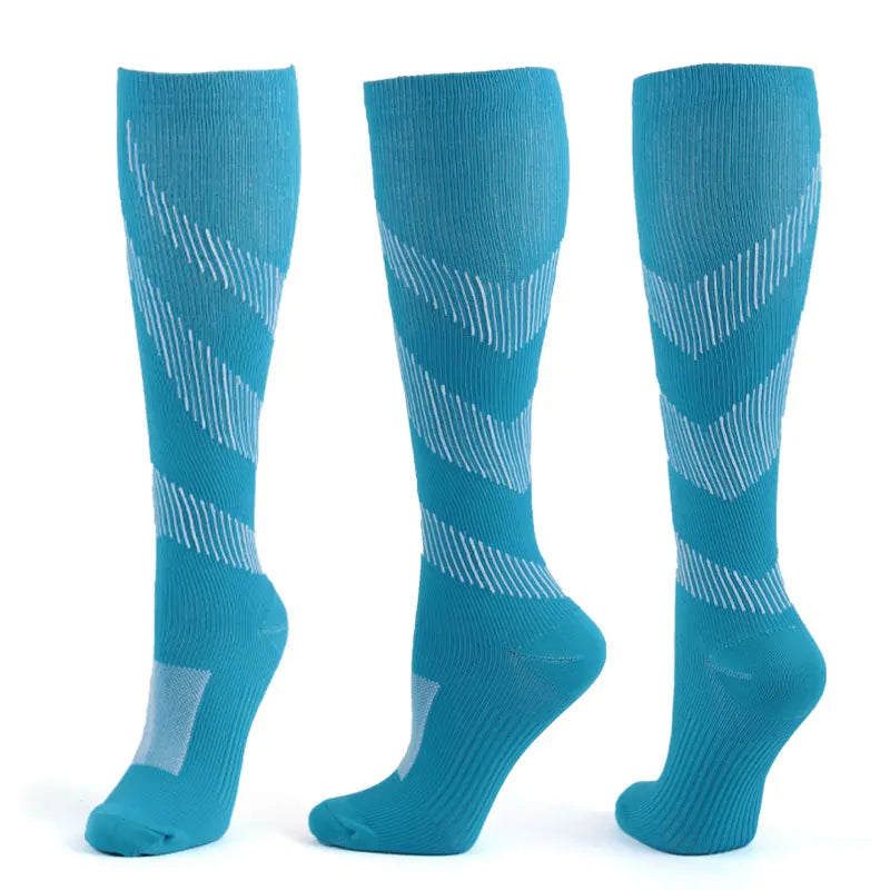 Sports compression socks, Adult running compression socks breathable quick dry, pain relief