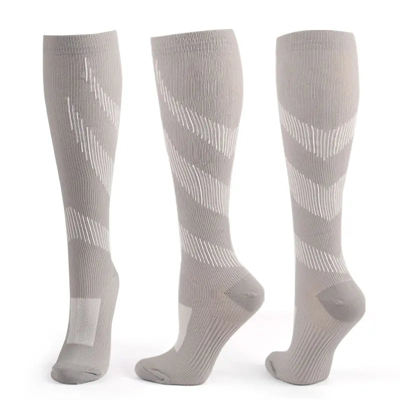 Sports compression socks, Adult running compression socks breathable quick dry, pain relief
