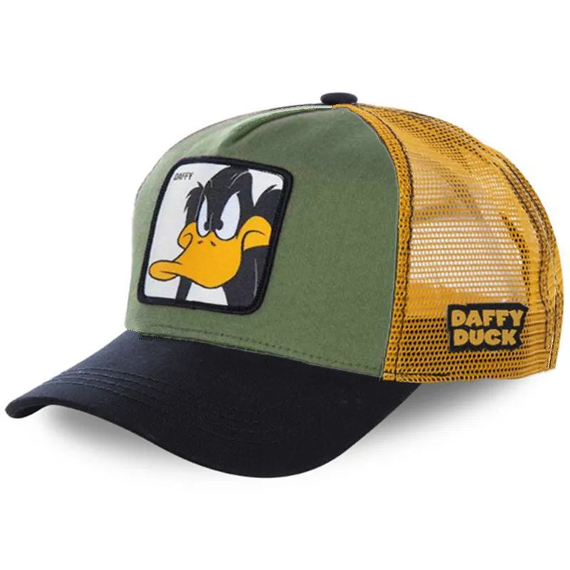 Hot Sale Unisex Anime Cartoon Patch Cap – Trendy Trucker Hat for Men & Women | High-Quality Baseball Style