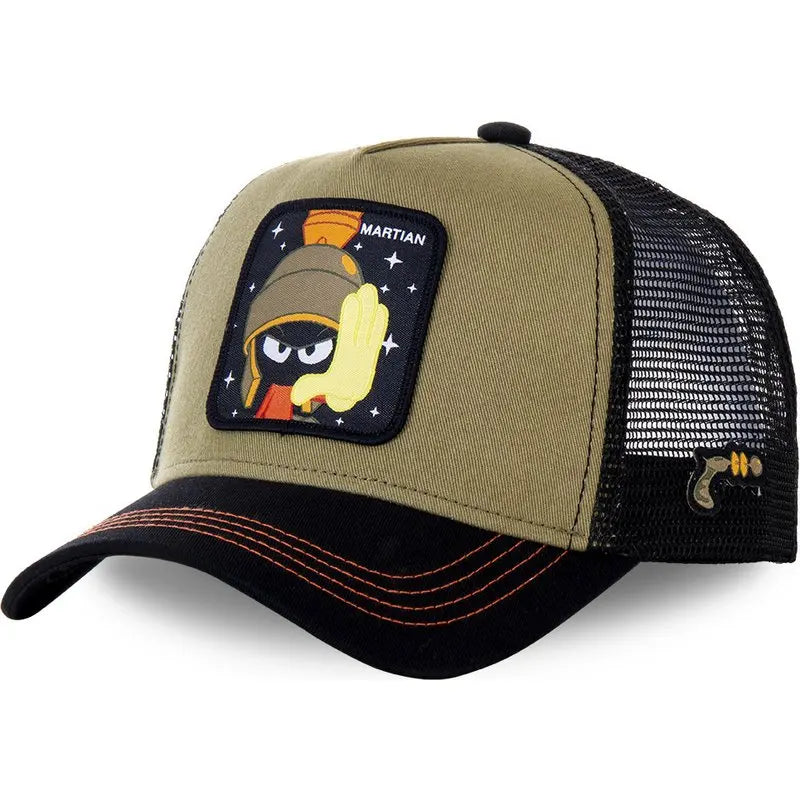 Hot Sale Unisex Anime Cartoon Patch Cap – Trendy Trucker Hat for Men & Women | High-Quality Baseball Style
