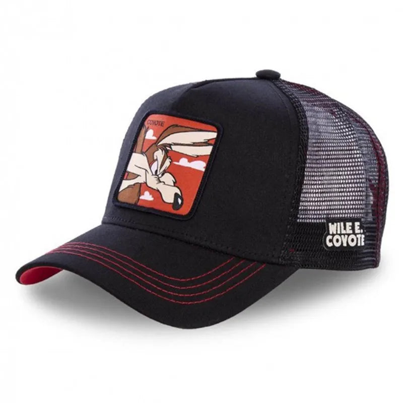 Hot Sale Unisex Anime Cartoon Patch Cap – Trendy Trucker Hat for Men & Women | High-Quality Baseball Style