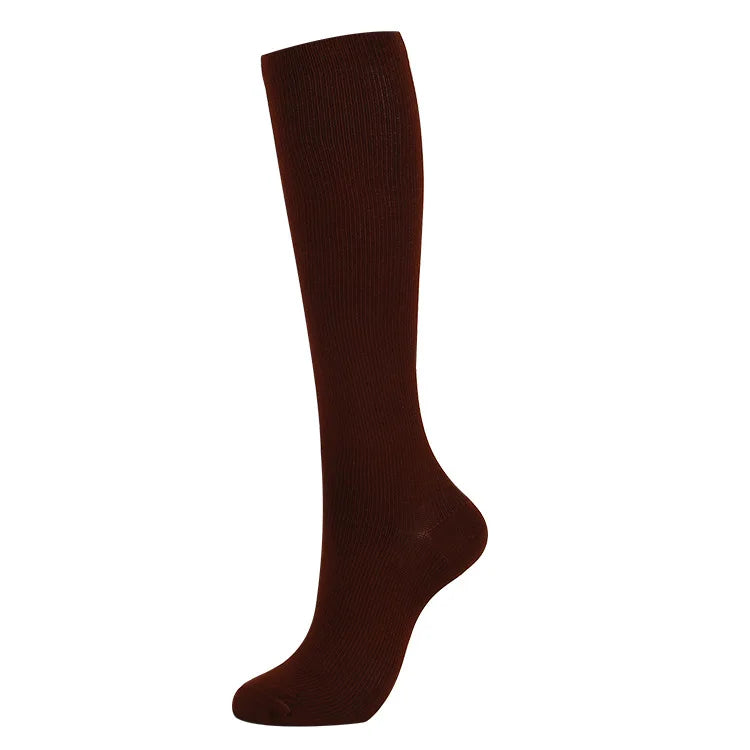 Sports compression socks, Adult running compression socks breathable quick dry, pain relief