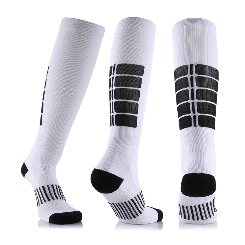 Sports compression socks, Adult running compression socks breathable quick dry, pain relief