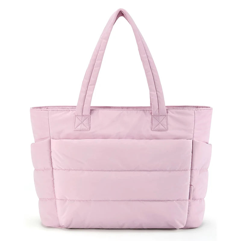 New Large Capacity Tote Bag Versatile Handbag for Women Commuting Bag Messenger Shoulder Bag Multiple Pockets Mummy Bag