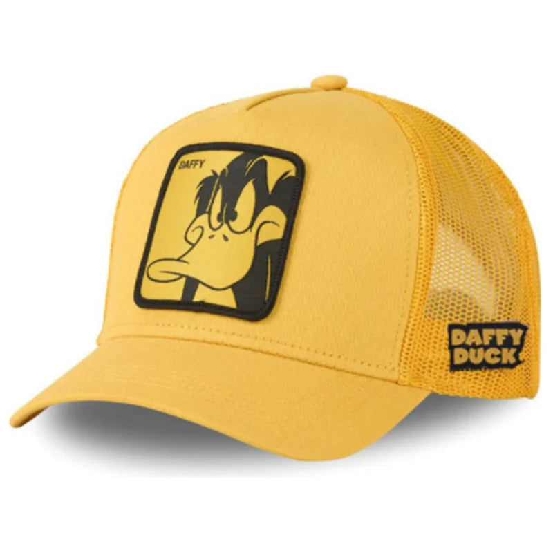 Hot Sale Unisex Anime Cartoon Patch Cap – Trendy Trucker Hat for Men & Women | High-Quality Baseball Style