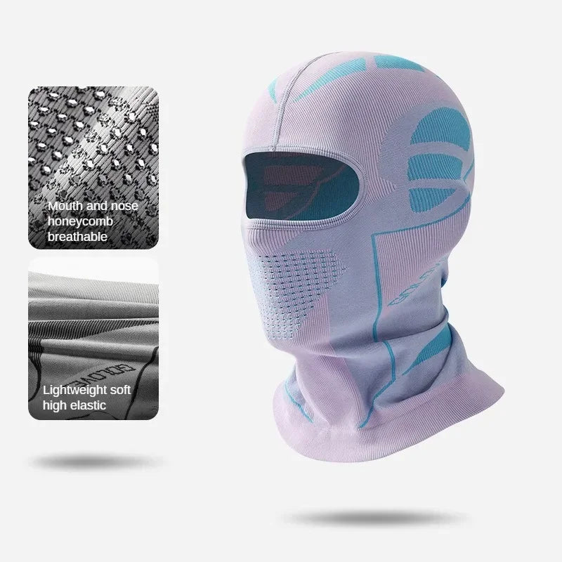 Cold-Proof Thermal Balaclava: All-in-One Winter Protection - Men Women Cold-Proof Thermal Scarf Winter Ski Hat Balaclava Full Face Mask Ski Cycling Hunting Head Neck Cover Helmet Liner Cap
