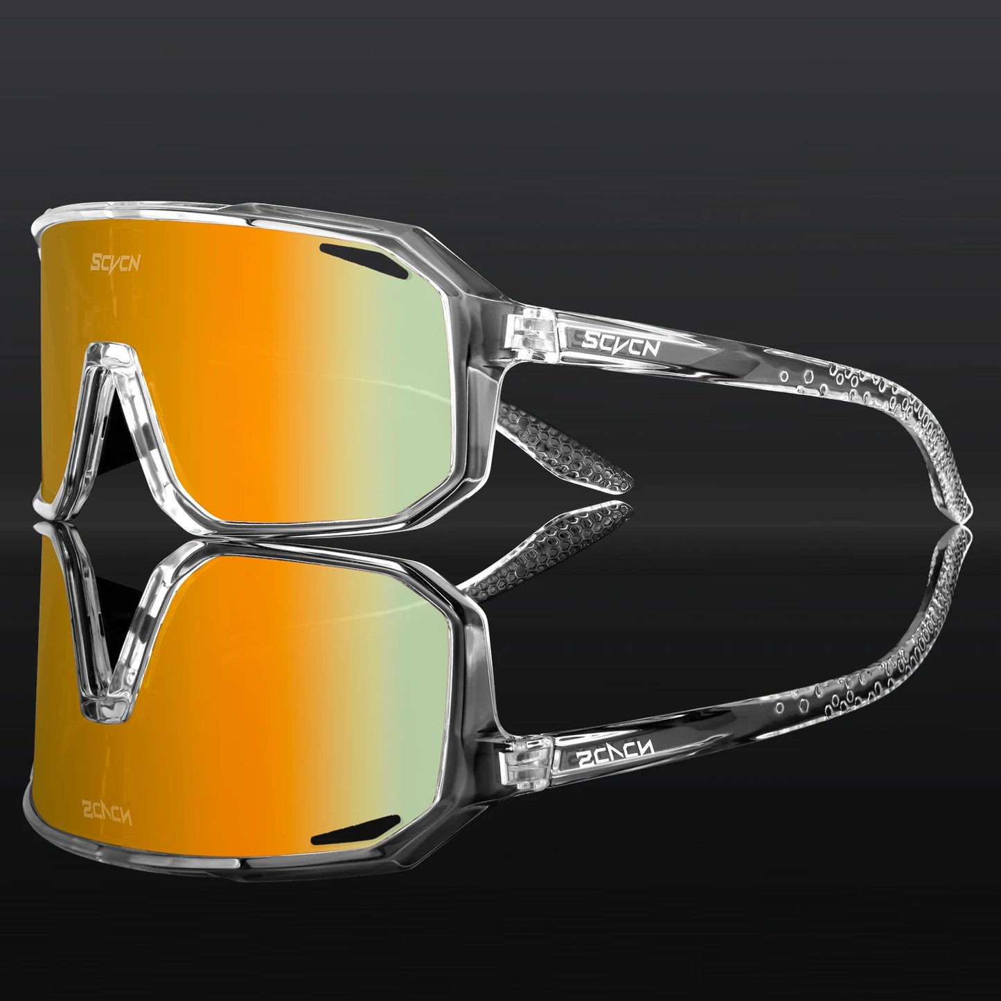 SCVCN Cycling Sunglasses for Men & Women – UV400 Sport Goggles with TR90 Frame, Lightweight Outdoor Running, Hiking & Driving Glasses