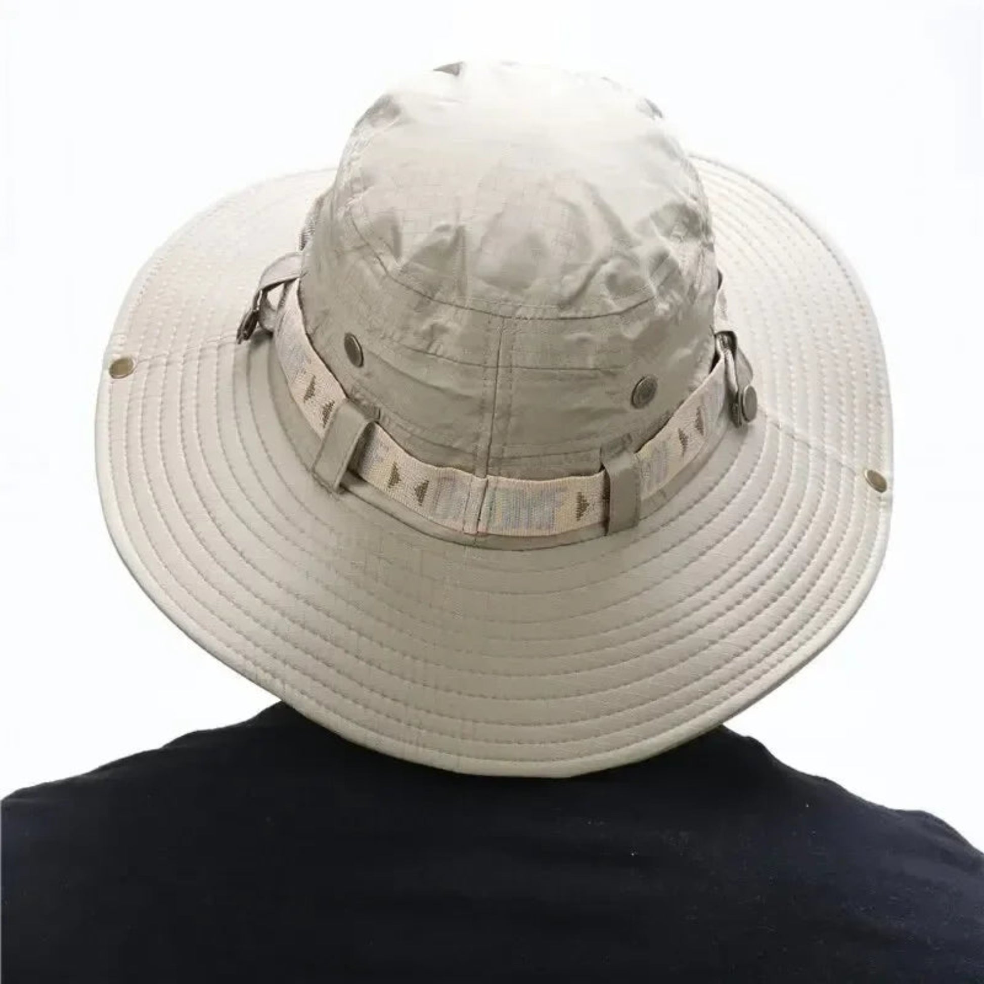 SunShield Men’s Outdoor Bucket Hat | Summer Men Bucket Hat Outdoor UV Protection Wide Brim Panama Safari Hunting Hiking Hat Mesh Fisherman Hat Beach Sunscreen Cap