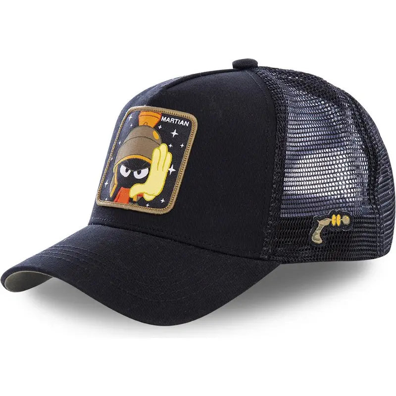 Hot Sale Unisex Anime Cartoon Patch Cap – Trendy Trucker Hat for Men & Women | High-Quality Baseball Style