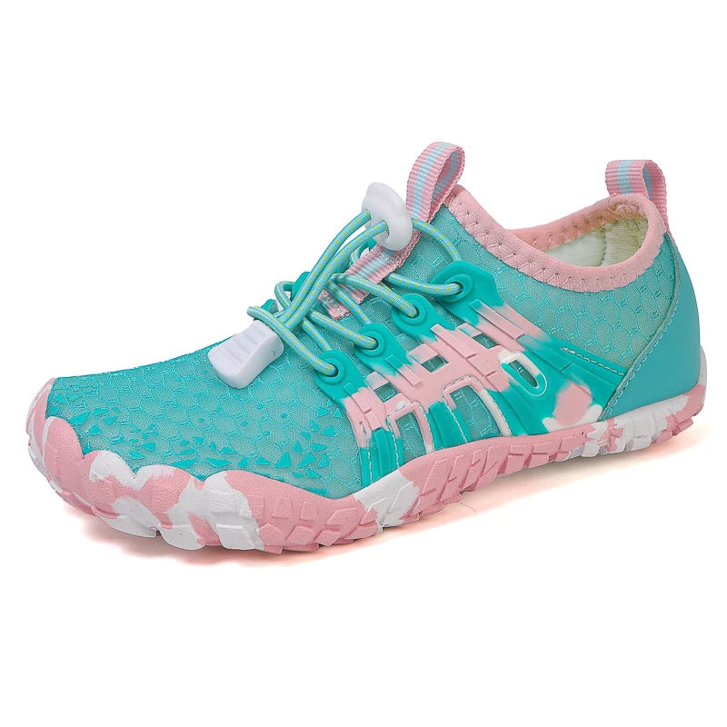 Unisex Aqua Barefoot Beach Shoes – Quick-Dry Breathable Water Sneakers for Adults & Kids | Outdoor Gym Training 28–46