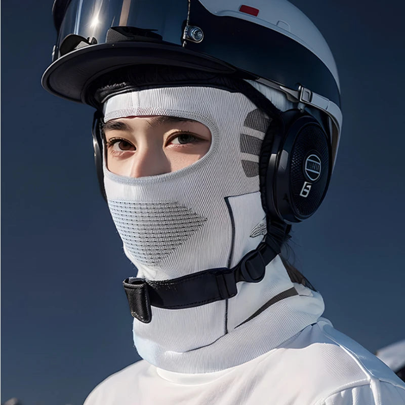 Cold-Proof Thermal Balaclava: All-in-One Winter Protection - Men Women Cold-Proof Thermal Scarf Winter Ski Hat Balaclava Full Face Mask Ski Cycling Hunting Head Neck Cover Helmet Liner Cap