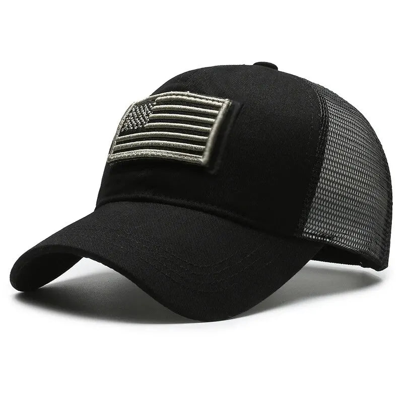Breezy Sticker Cap, MeshCool Cap, Sunscreen Mesh Hat, Embroidered Air Cap, Sticker Breeze Hat, Summer Shield Cap