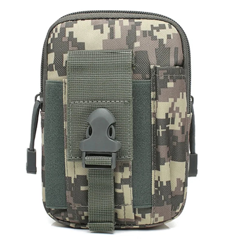 Tactical Nylon Waist Pack||Mobile Phone Case Pouch Waist Bag Waterproof Nylon Multifunction Casual Men Waist Pack Male Small Bag