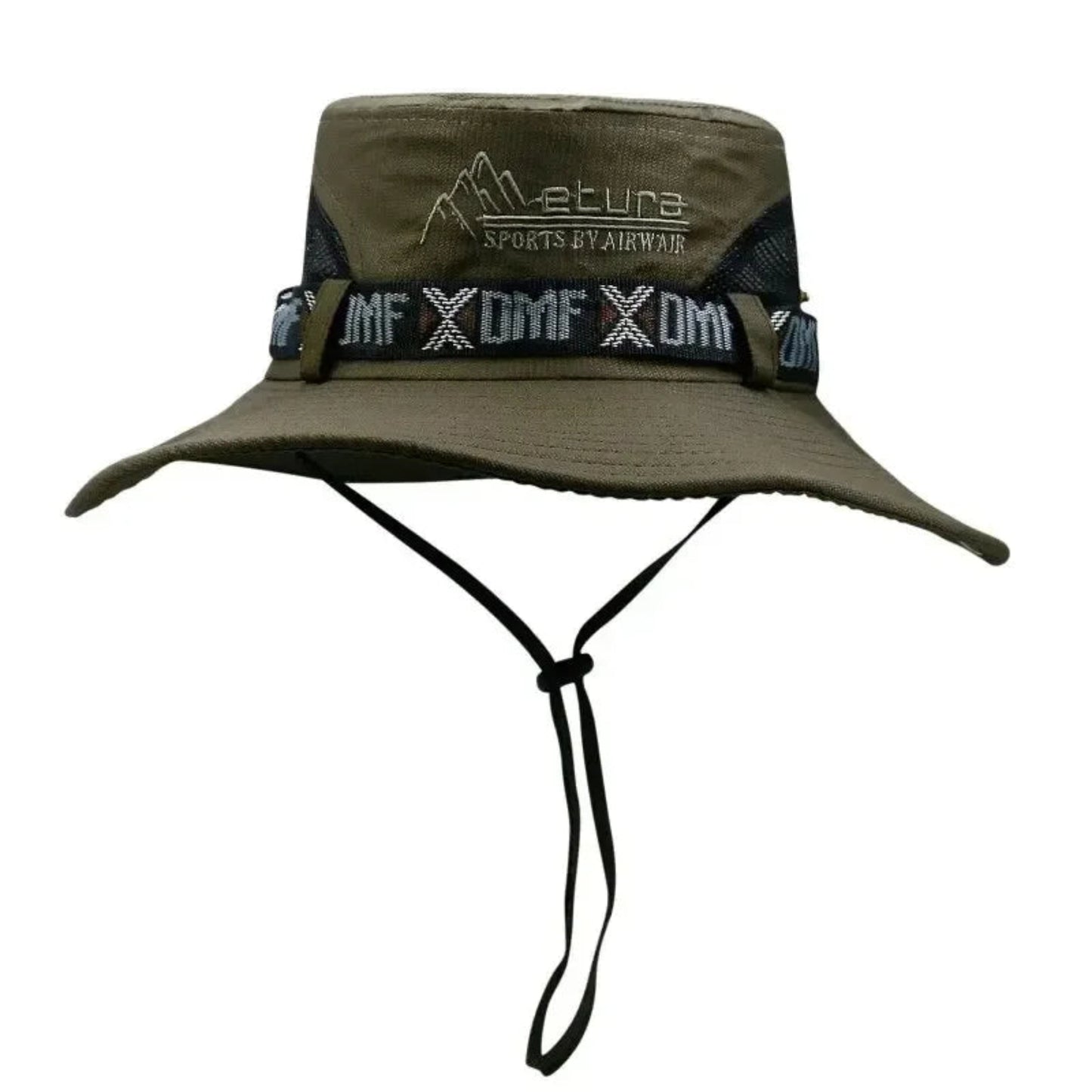 SunShield Men’s Outdoor Bucket Hat | Summer Men Bucket Hat Outdoor UV Protection Wide Brim Panama Safari Hunting Hiking Hat Mesh Fisherman Hat Beach Sunscreen Cap