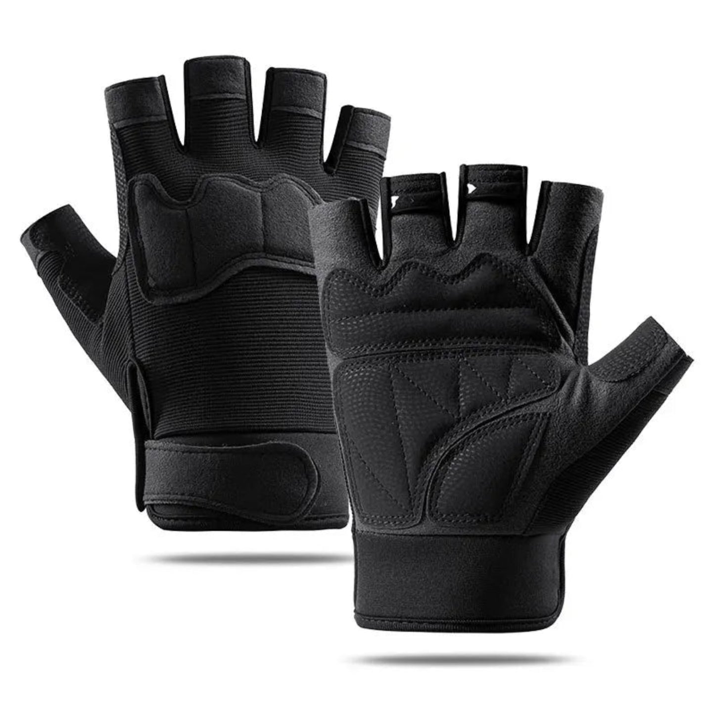Tactical Half-Finger Outdoor Gloves - Tactical Gloves for Men and Women Half Finger Outdoor Mountaineering and Cycling Wear-resistant Breathable Riding Gloves