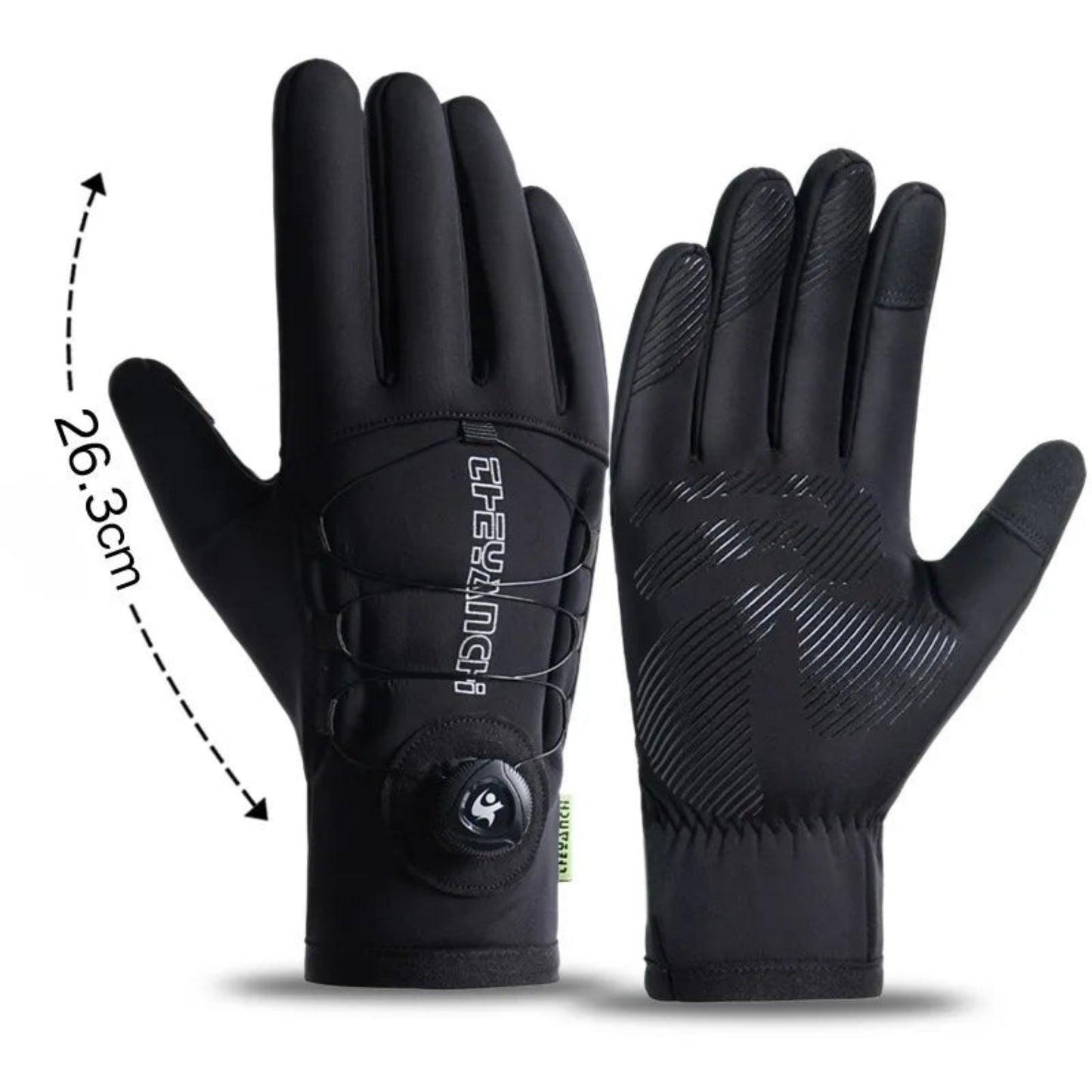 Winter Warm Waterproof Touchscreen Gloves – Thickened Windproof Sports Gloves for Men & Women Cycling, Skiing & Outdoor Use