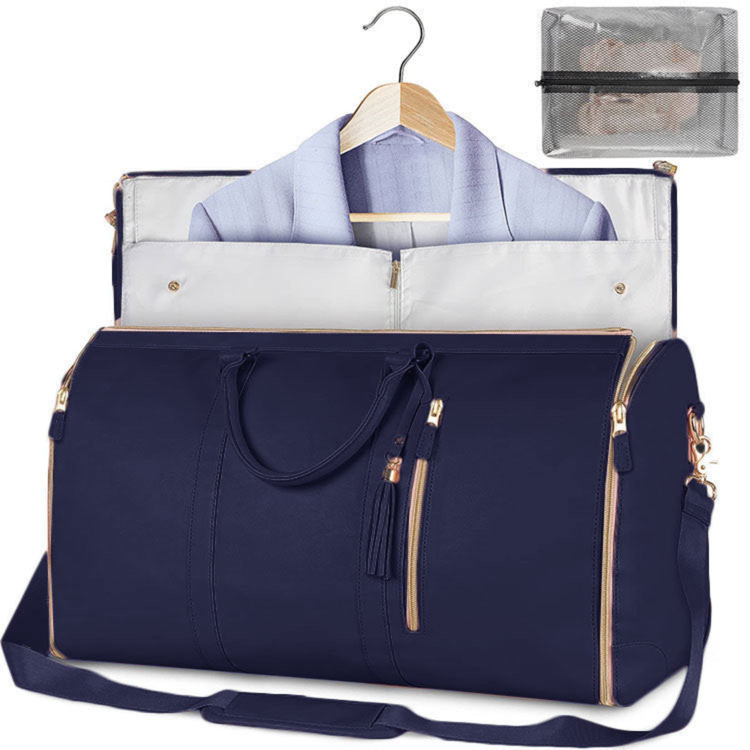 Women's Large-Capacity Travel Duffle Bag – Waterproof, Foldable & Stylish ✨- Large Capacity Travel Duffle Bag Women's Handbag Folding Suit Bag Waterproof Clothes Totes