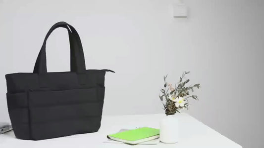 New Large Capacity Tote Bag Versatile Handbag for Women Commuting Bag Messenger Shoulder Bag Multiple Pockets Mummy Bag